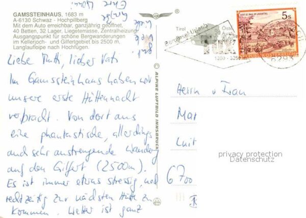 Schwaz Tirol Gamssteinhaus – Bild 2