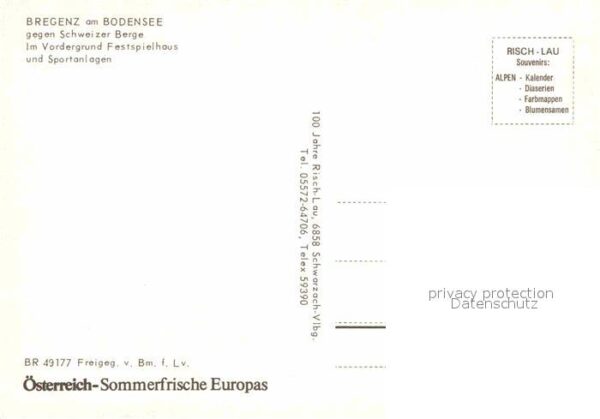 Bregenz Bodensee Fliegeraufnahme – Bild 2