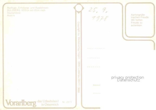 Sulzberg Vorarlberg Fliegeraufnahme – Bild 2