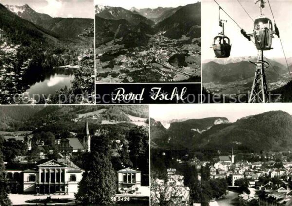 Bad Ischl Salzkammergut Seilbahn Panorama Bergsee