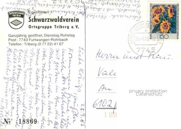Rohrbach Furtwangen Stöcklewaldturm – Bild 2