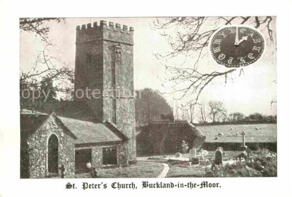 Buckland in the Moor Sankt Peter´s Church
