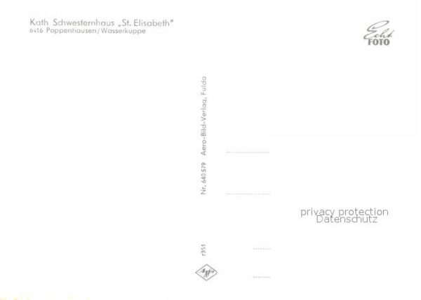 Poppenhausen Rhoen Katholisches Schwesternhaus Sankt Elisa – Bild 2