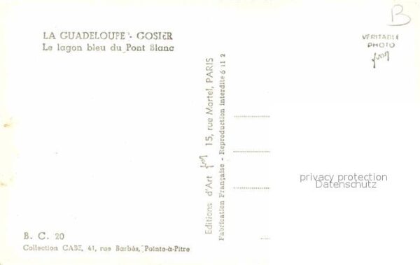 Gosier Le lagon bleu du Pont Blanc – Bild 2