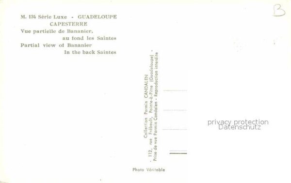 Capesterre Vue partielle de Bananier au fond les S – Bild 2
