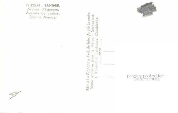Tanger Tangier Tangiers Avenue d_Espagne – Bild 2