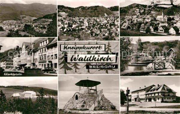 Waldkirch Breisgau Kneippkurort im Schwarzwald Marktplatz
