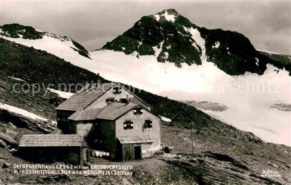 Defreggerhaus Osttirol am Grossvenediger Frossnitztörl Weisspi