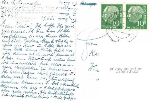 Bad Salzhausen Ernst Ludwig Heim Fliegeraufnahme – Bild 2