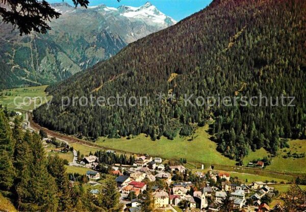 Mallnitz Kaernten Talblick Bergdorf Alpenpanorama