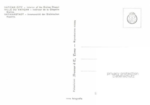 Vatican Citta del Vaticano Interno della Cappel – Bild 2