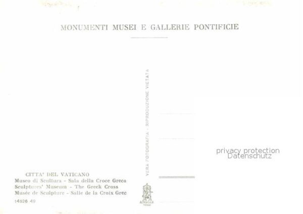 Vatikanstadt Citta del Vaticano Museo di Scultura Sa – Bild 2