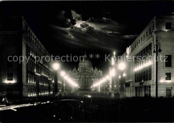 Vatikanstadt Citta del Vaticano San Pietro Via della