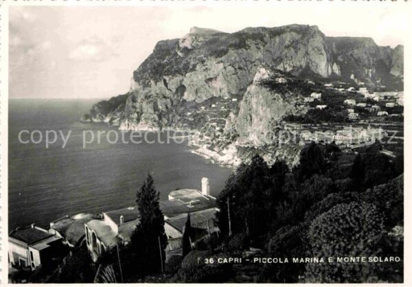 Capri Piccola Marina e Monte Solaro