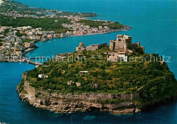 Ischia Castello d_Aragona veduta aerea