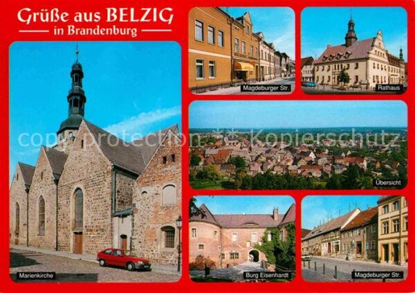 Belzig Bad Marienkirche Magdeburger Strasse Rathau