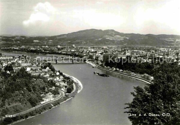 Linz Donau Panorama
