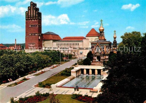 Darmstadt Künstlerkolonie Russische Kapelle Hochz