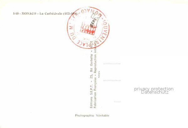 Monaco Cathedrale – Bild 2
