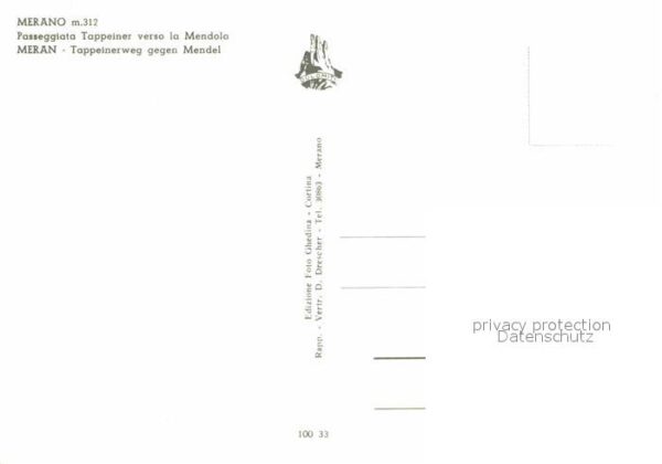 Merano Meran Passeggiata Tappeiner verso la Mendola – Bild 2