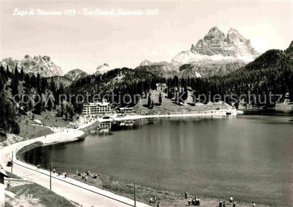 Lago di Misurina Tre Cime di Lavaredo Drei Zinnen Dolomi