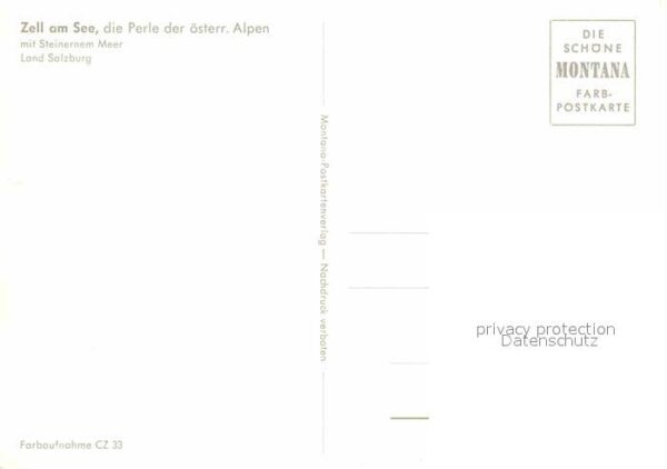 Zell See Panorama mit Steinernem Meer – Bild 2