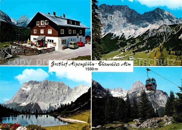 Ehrwald Tirol Gasthof Alpenglühn Ehrwalder Alm Wetter