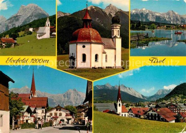 Seefeld Tirol Mösern Seekirchl Wettersteingebirge Sch