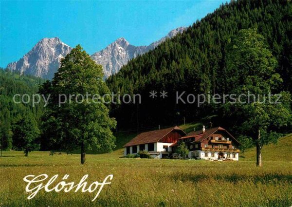 Ramsau Dachstein Steiermark Glöshof Alpenblick