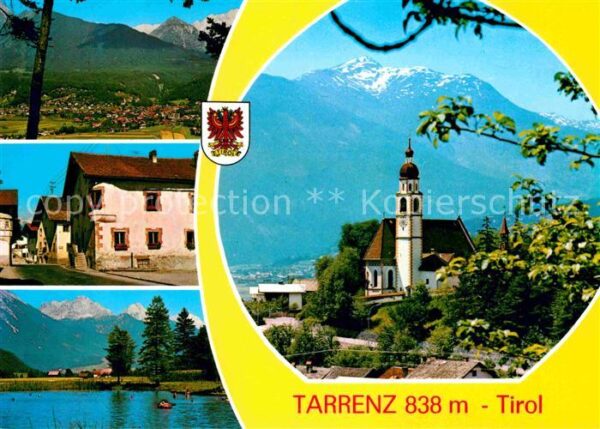 Tarrenz Gesamtansicht mit Alpenpanorama Kirche