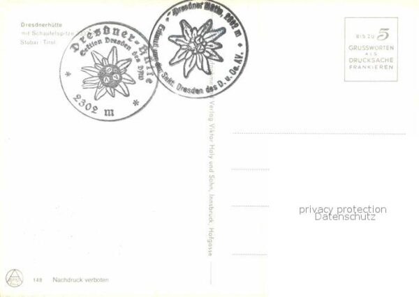Dresdnerhuette mit Schaufelspitze Schutzhaus Stubaier – Bild 2
