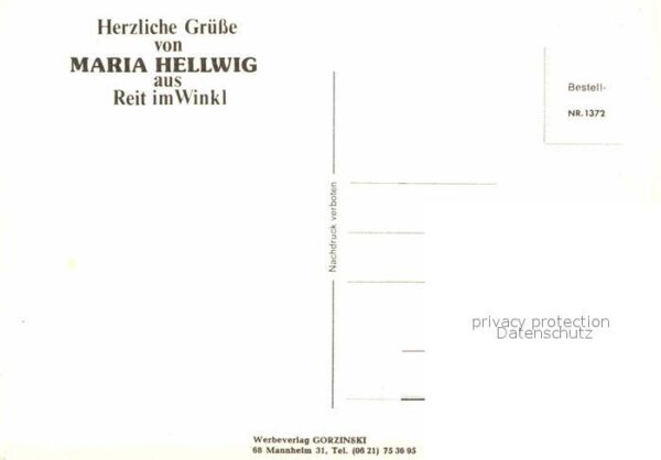 Reit Winkl Maria Hellwig Trachten Blumengruss – Bild 2