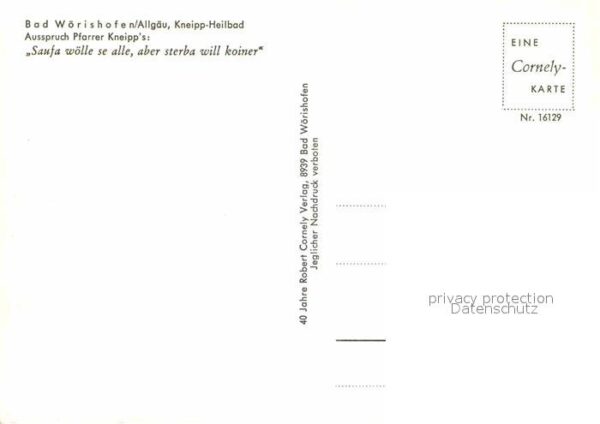 Bad Woerishofen Kneipp Heilbad Wassertreten Freibad Pfa – Bild 2