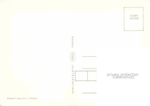Praha Prahy Prague Hotel Intercontinental Illustration – Bild 2