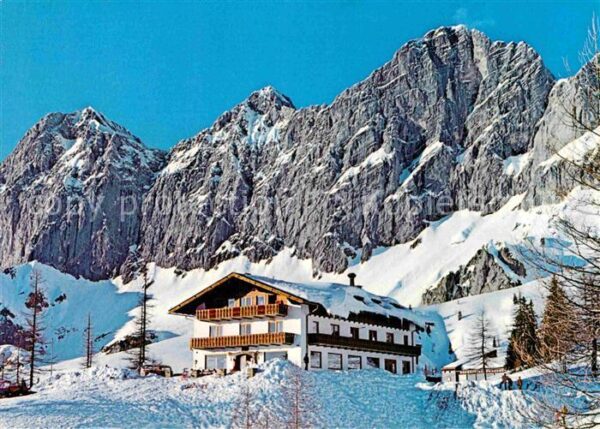 Ramsau Dachstein Steiermark Berghotel Türlwand Südwand Dachsteingeb