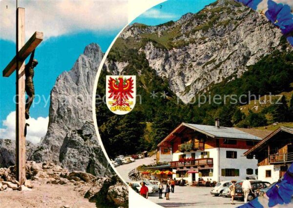 Kirchdorf Tirol Stripsenjochkreuz mit Predigtstuhl Unte