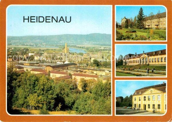 Heidenau Sachsen Teilansicht Platz der Freiheit Grosssed