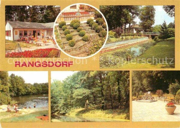 Rangsdorf Eiscafe Schloss Sanssouci en Miniatur S