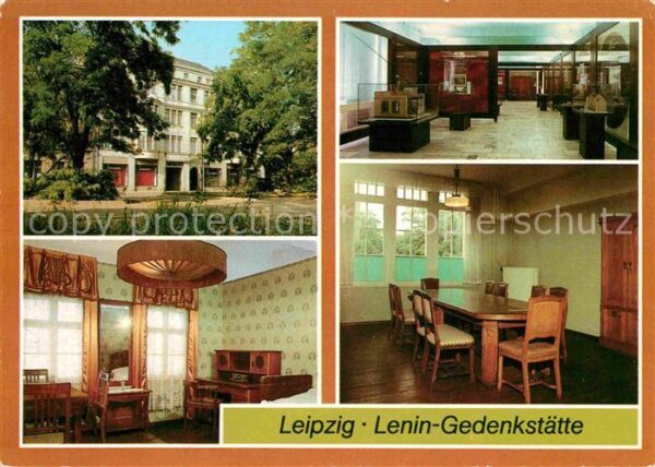 Leipzig Lenin Gedenkstätte ehemaliges Gebäude d