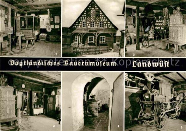 Landwuest Vogtländisches Bauernmuseum Blockstube