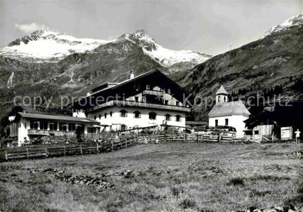Matrei Osttirol Matreier Tauernhaus Kapelle Alpen