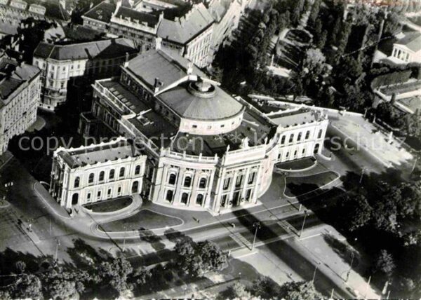 Wien Burgtheater Fliegeraufnahme