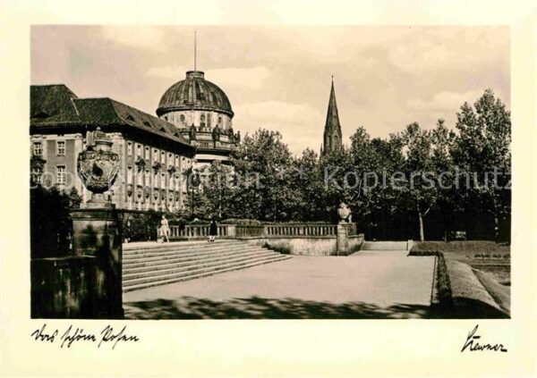 Posen Poznan Ansiedlungskommission und Paulikirche