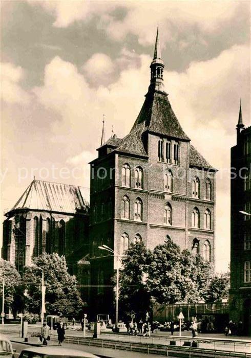 Rostock Kirche St Marien Westseite