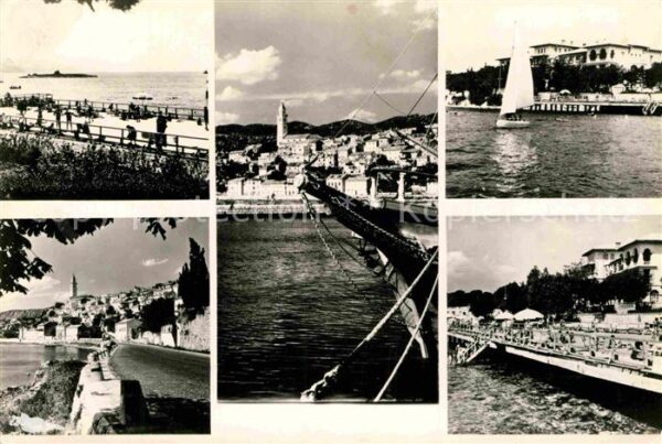 Novi Vinodolski Promenade Uferstrasse Badestrand Adriak