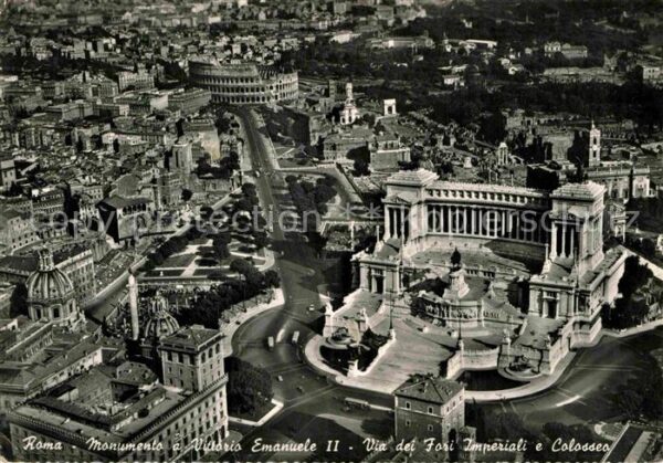 Roma Rom Monumento a Vittorio Emanuele II Via de
