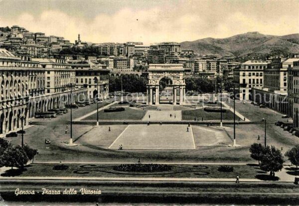 Genova Genua Liguria Piazza della Vittoria Siegesplatz