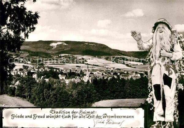Wanfried Panorama Erholungsort Tradition der Hei
