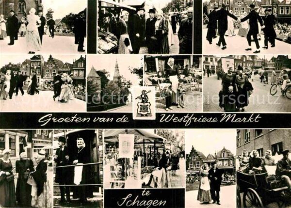 Schagen Niederlande Westfriese Markt