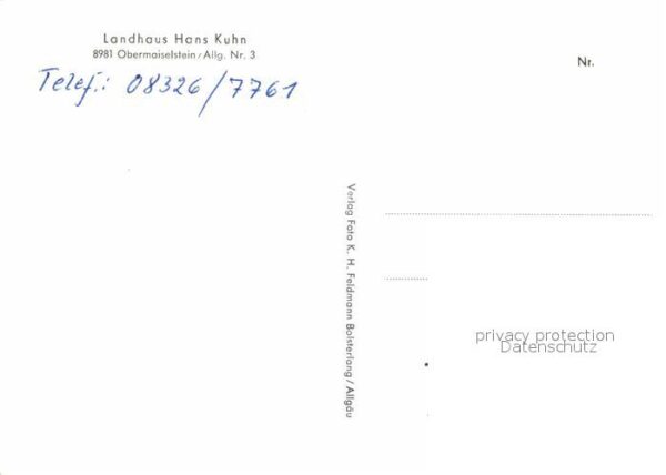 Obermaiselstein Landhaus Hans Kuhn – Bild 2